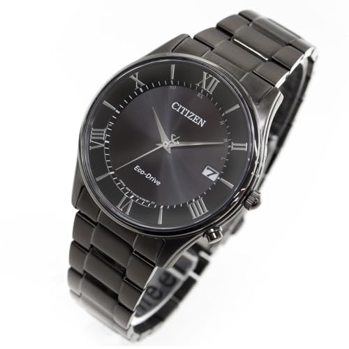 [シチズン] 腕時計 シチズン コレクション 光発電エコ・ドライブ 電波時計 防水 ブラックカラー 黒 NIGHT COLOUR EDITION 国内正規品 AS1064-53E メンズ ブラック